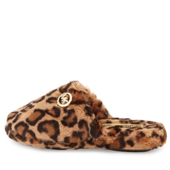 Michael Kors Shoes - LIMITED QTY - Michael Kors Leopard Print Slippers